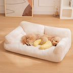 Plush Pet Bed – Removable & Washable