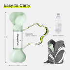 MeewooFun 2-in-1 Dog Water Bottle