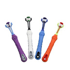 Three-Sided Pet Toothbrush for Dogs & Cats (3 Pack)