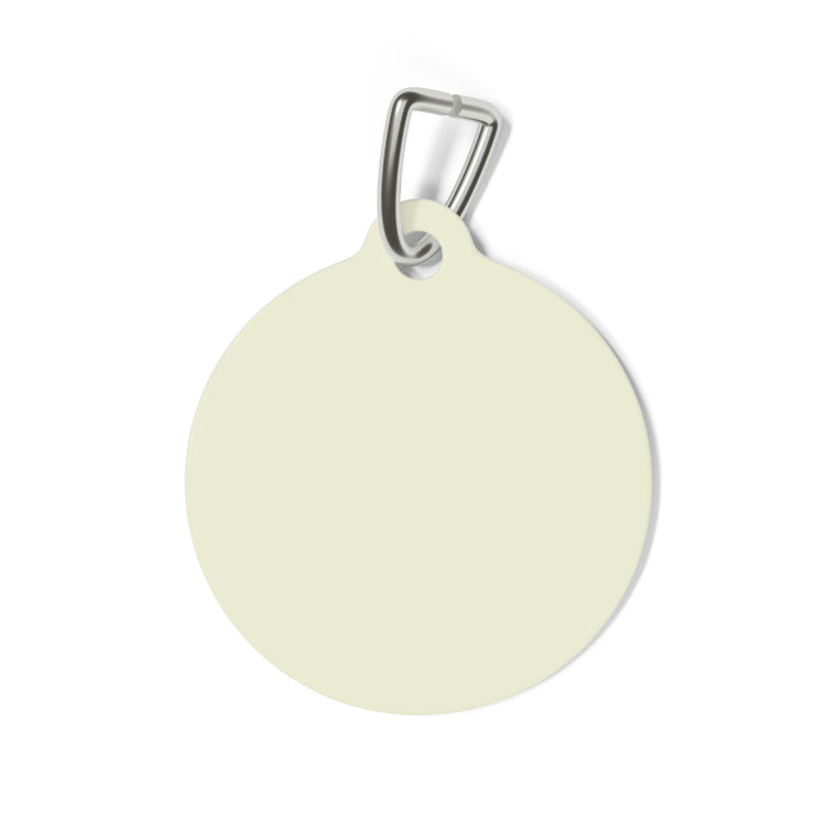 Floral Pet Tag - Customizable Pet ID, Dog Tag, Cat Tag, Personalized Pet Accessories, Gift for Pet Lovers