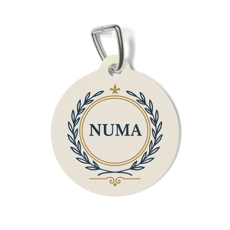 Floral Pet Tag - Customizable Pet ID, Dog Tag, Cat Tag, Personalized Pet Accessories, Gift for Pet Lovers