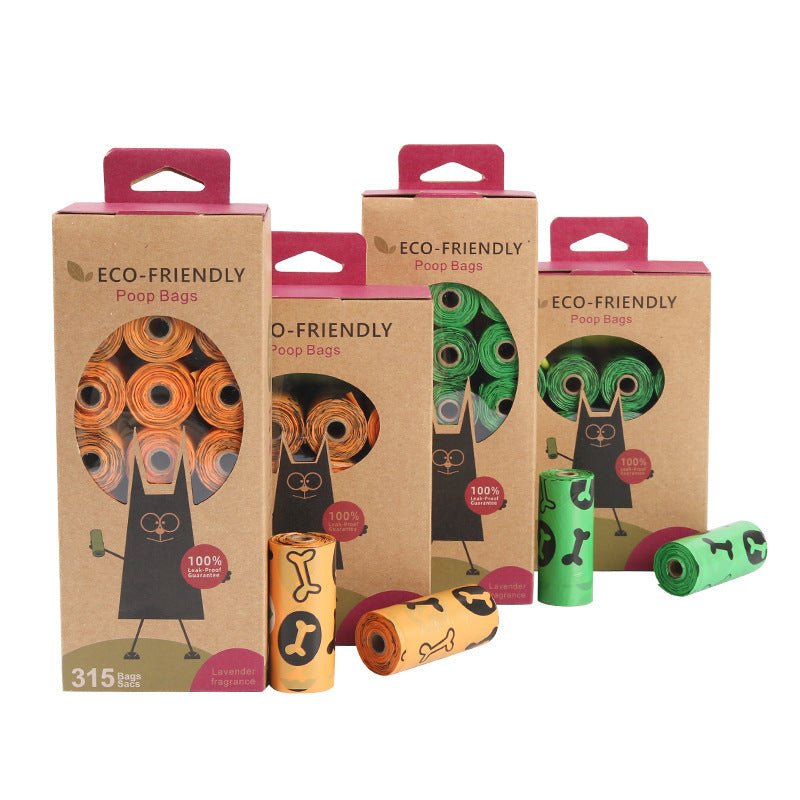 Eco-Friendly Dog Waste Bags with Dispenser - 240 bags