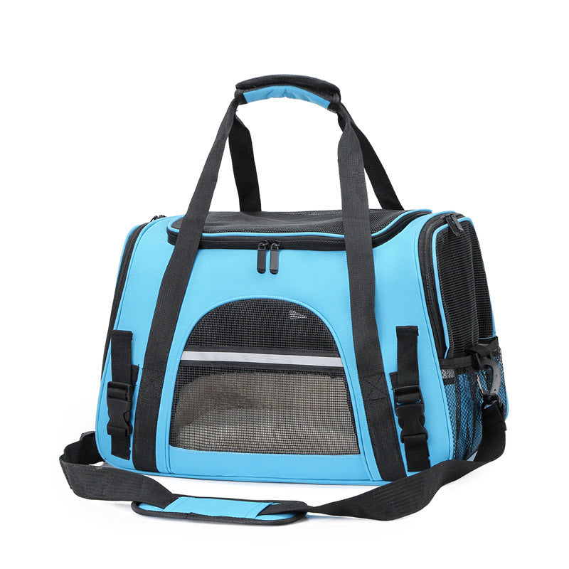 Multifunctional Pet Shoulder Bag – Large-Capacity Portable Carrier