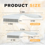 Multifunctional Fine-Tooth Pet Grooming Comb