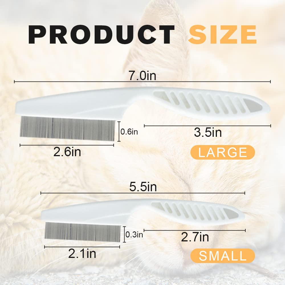 Multifunctional Fine-Tooth Pet Grooming Comb