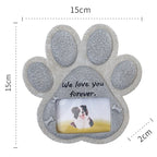 Pet Memorial Paw Print Frame – Forever in Our Hearts