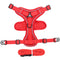 Reflective Adjustable Mesh Pet Harness and Leash Set