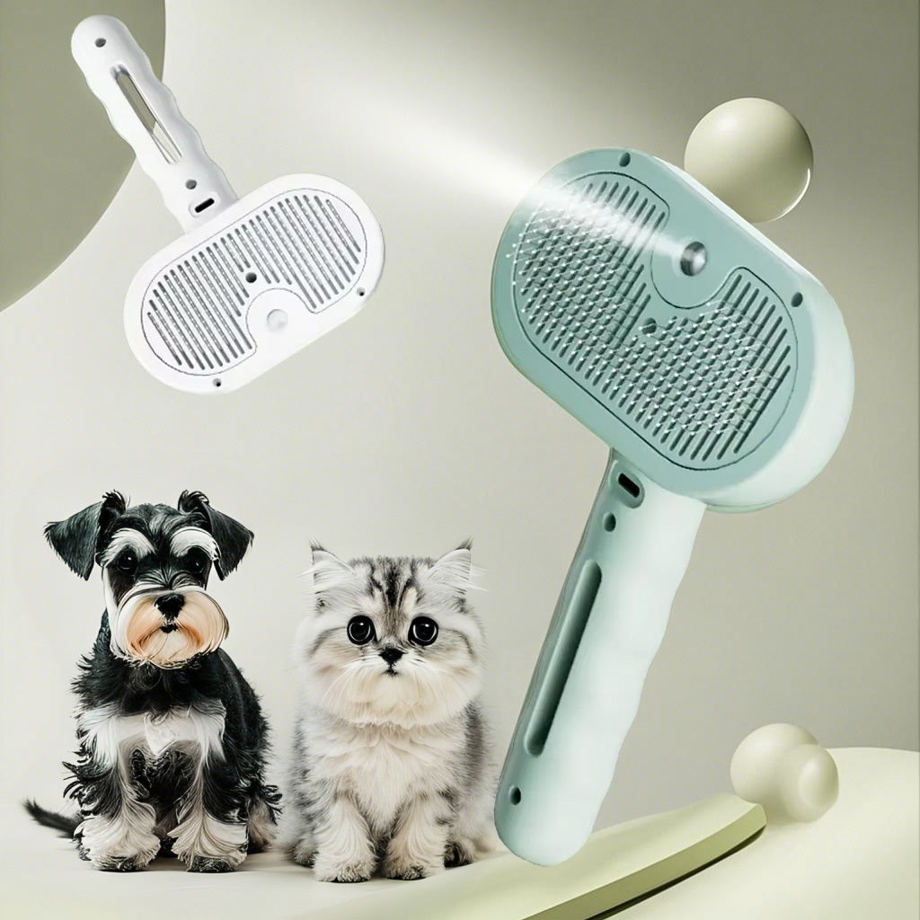 Pet Spray Massage Comb – 2-in-1 Grooming & Mist