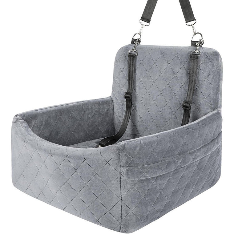 Dog Car Seat Bed – Safe, Comfortable & Washable Travel Booster