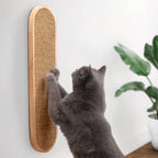 Pastoral Wooden Wall-Mounted Cat Scratch Board