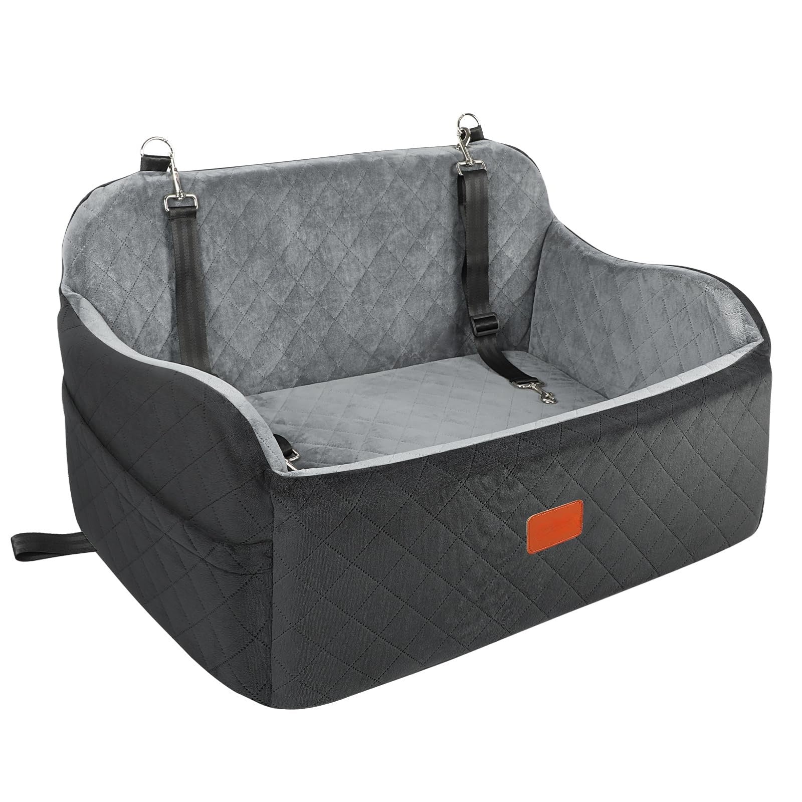 Large Dog Car Seat Bed – Removable & Washable Travel Kennel