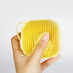 Soft Silicone Pet Bath Brush with Shampoo Dispenser
