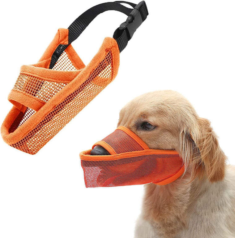 Breathable Mesh Dog Muzzle – Anti-Bite and Anti-Bark