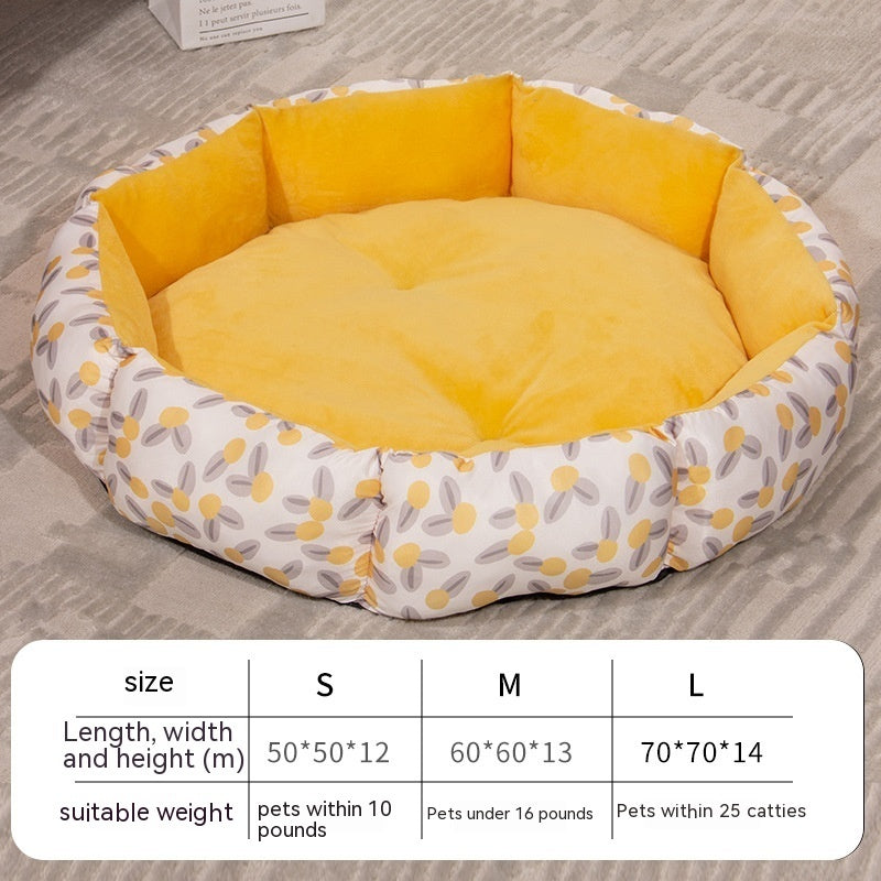 Soft Fleece Pet Bed