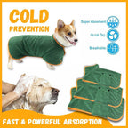 Pet Bathrobe – Super Absorbent Microfiber