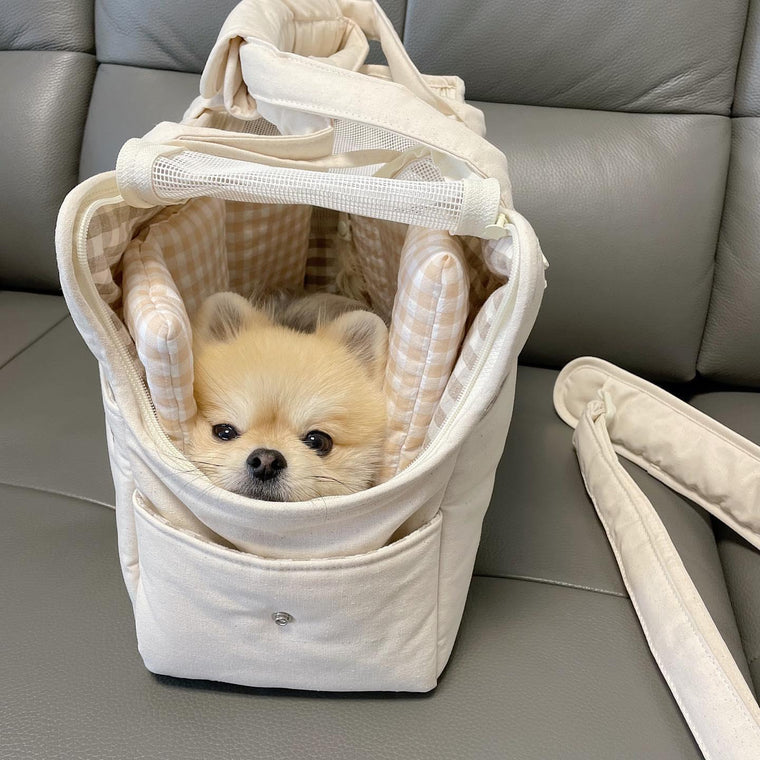 Pure Cotton Pet Outgoing Bag