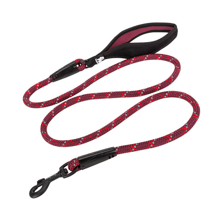 Heavy-Duty Adjustable Dog Leash – Neoprene Padded Handle