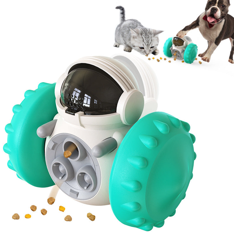 Interactive Slow-Feeding Balance Toy for Cats & Dogs