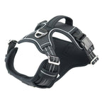 Reflective Dog Harness with Dual Leash Attachment