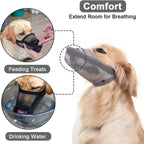 Breathable Mesh Dog Muzzle – Anti-Bite and Anti-Bark