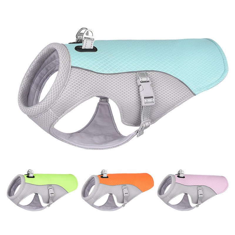 CoolPace™ – Breathable Dog Cooling Vest for Hot Weather Walks