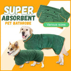 Pet Bathrobe – Super Absorbent Microfiber