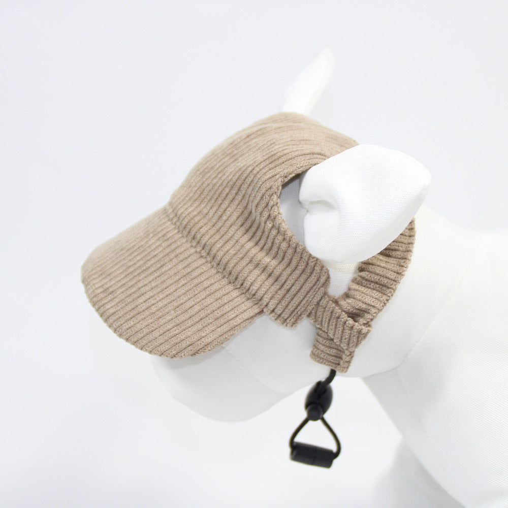PupCap Corduroy Dog Hat