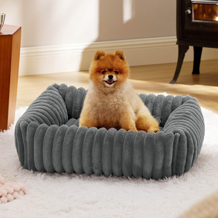 All-Season Cozy Plush Pet Bed for Pets