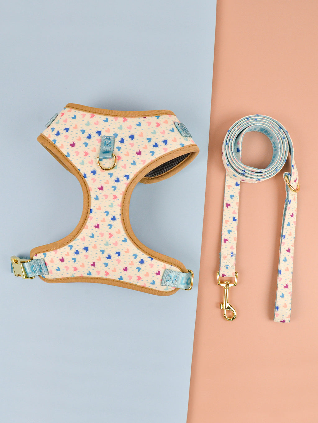 Lovesea Harness and Leash Set for Medium &amp; Large Dogs