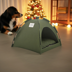 CampNest Portable Tent Pet Bed with Cooling Cushion