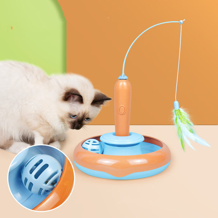 Interactive Electronic Cat Turntable Toy