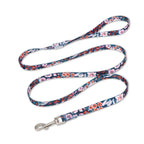 Truelove Floral Cotton Dog Collar & Leash Set