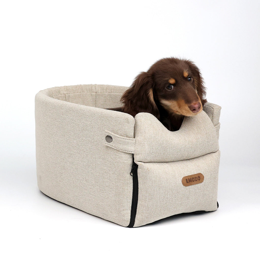 Portable Car Seat Bed for Small Dogs & Cats