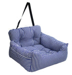 Car Pet Seat Kennel for Cats & Dogs, Soft, Secure Travel Bed