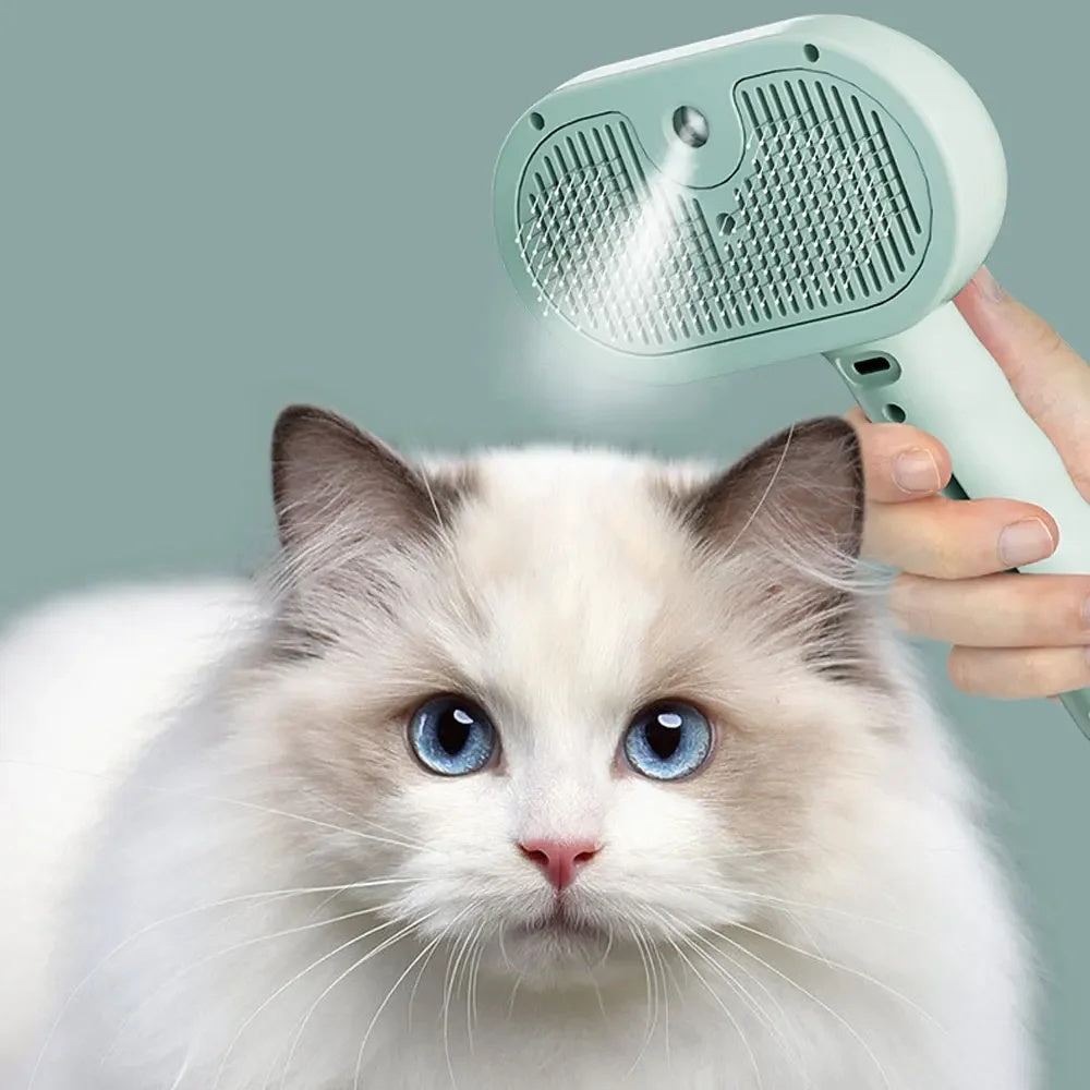 Pet Spray Massage Comb – 2-in-1 Grooming & Mist