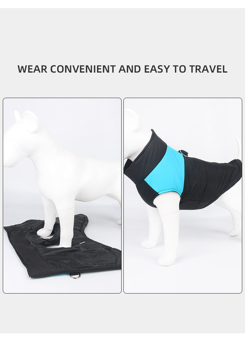 Waterproof Dog Winter Jacket – Warm Padded Vest