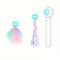 Retractable Feather & Tassel Cat Wand Toy