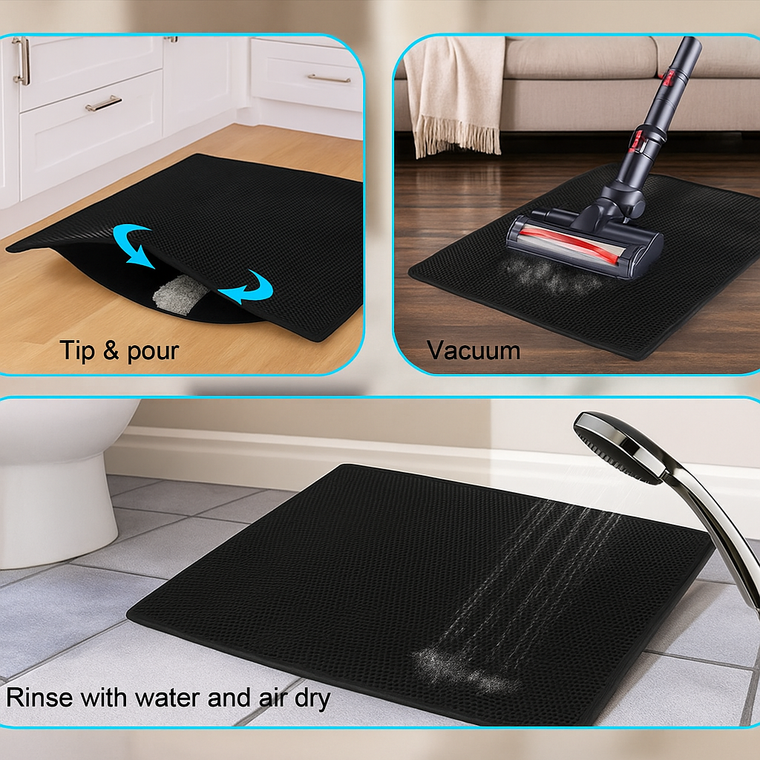 Cat Litter Mat – Waterproof & Easy Clean