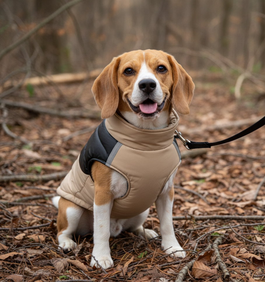 Waterproof Dog Winter Jacket – Warm Padded Vest